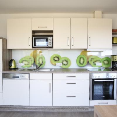 Küche der Wohnung Kiwi